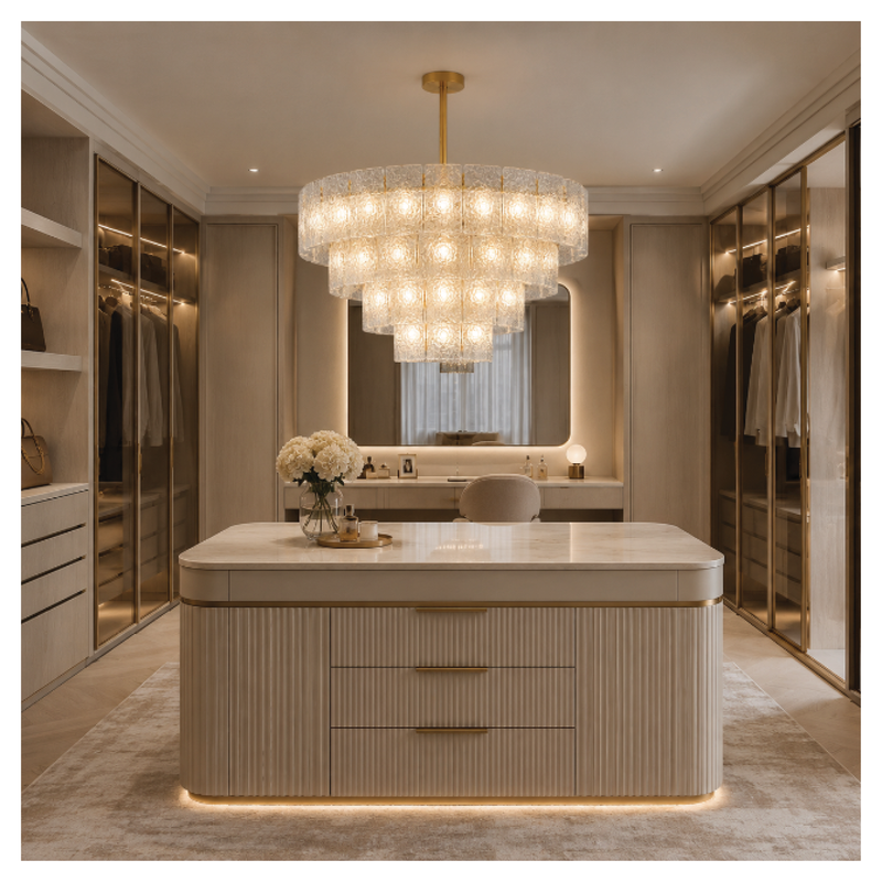 Siena Chandelier (Round Tiered)
